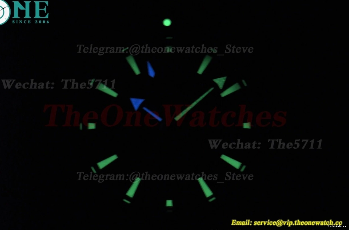 MY8215 43mm SS Dial GDF Black Seamaster 600m Oyster SS 0327